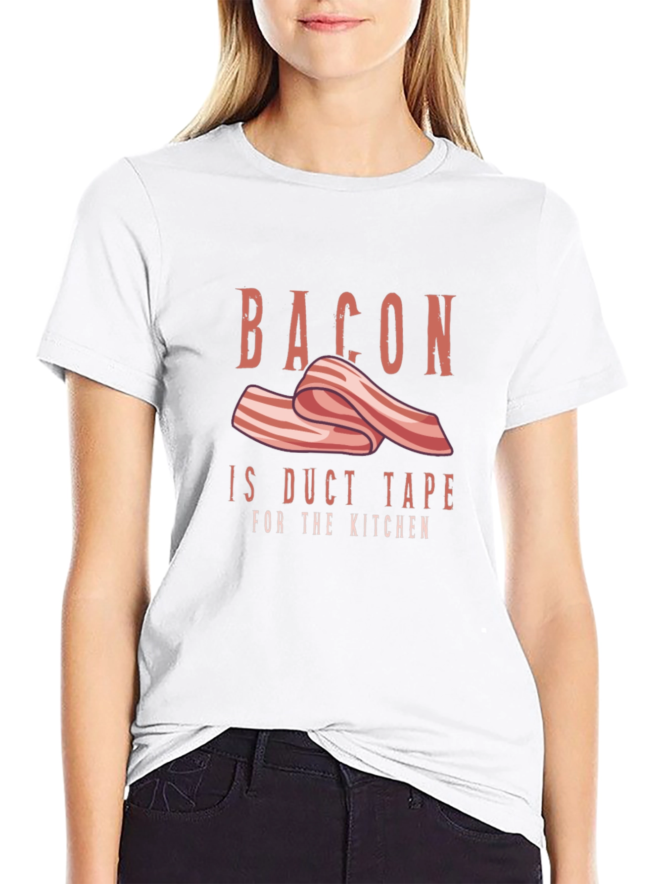 Bacon Duct Tape Kitchen T-Shirt