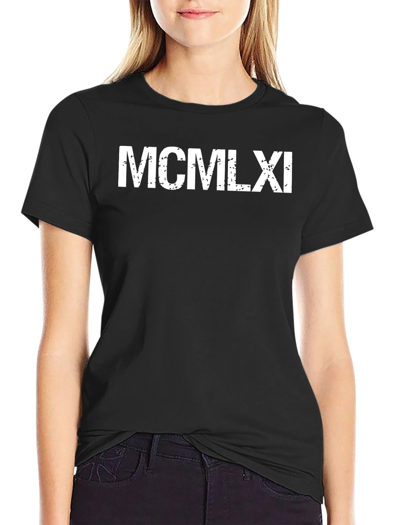 MCMLXI Graphic T-Shirt - Roman Numeral Design