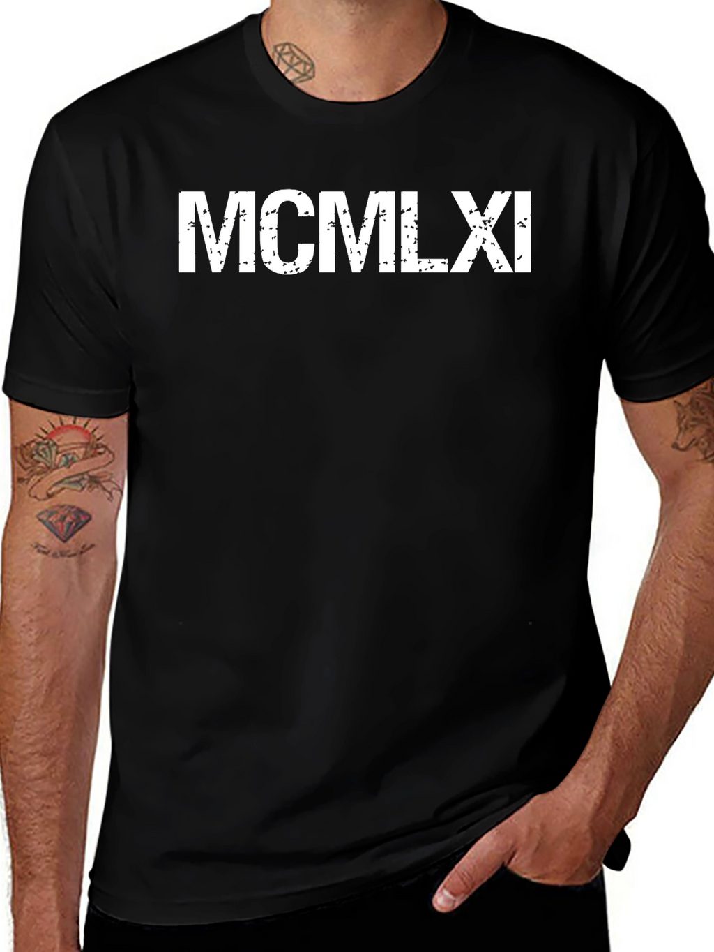 MCMLXI Graphic T-Shirt - Roman Numeral Design