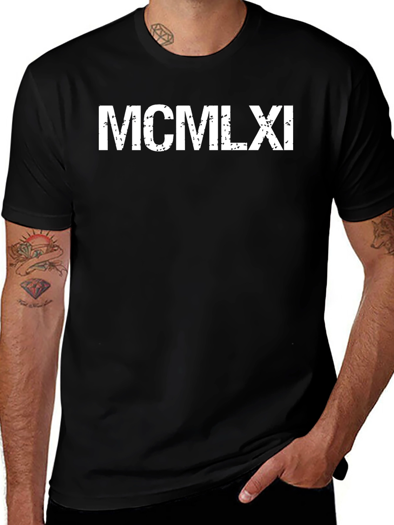 MCMLXI Graphic T-Shirt - Roman Numeral Design