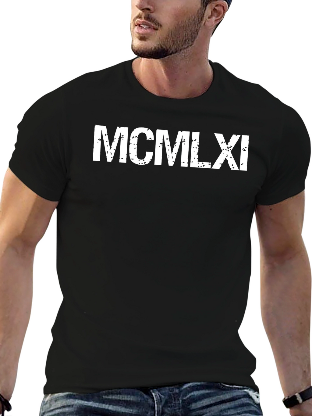 MCMLXI Graphic T-Shirt - Roman Numeral Design