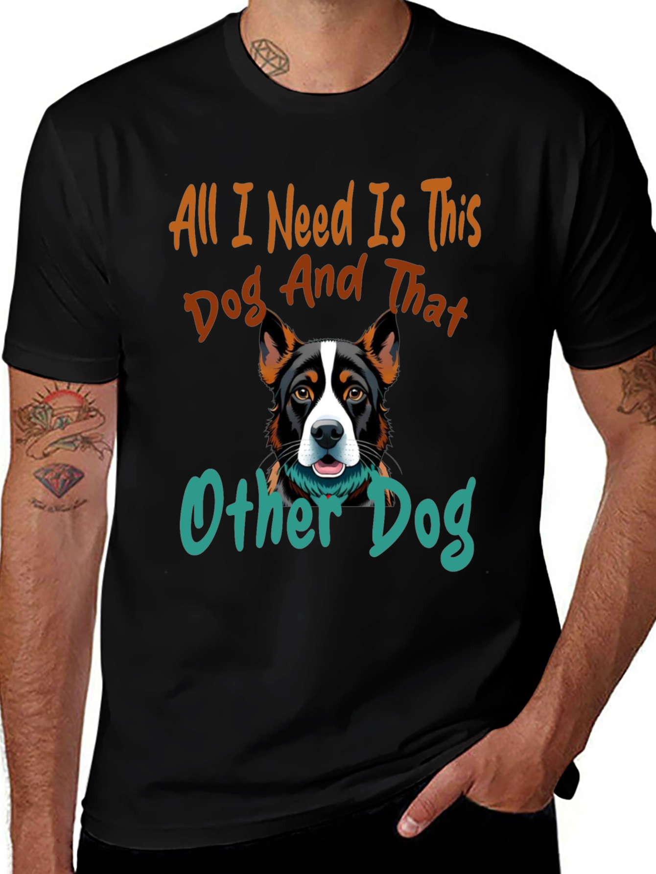 Dog Lover T-Shirt - All I Need Is This Dog
