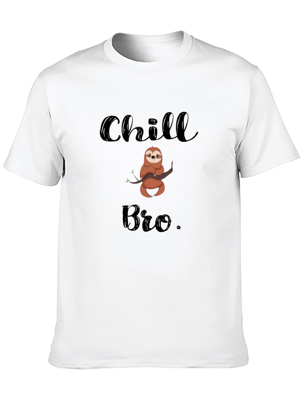 Chill Bro Sloth Graphic Tee
