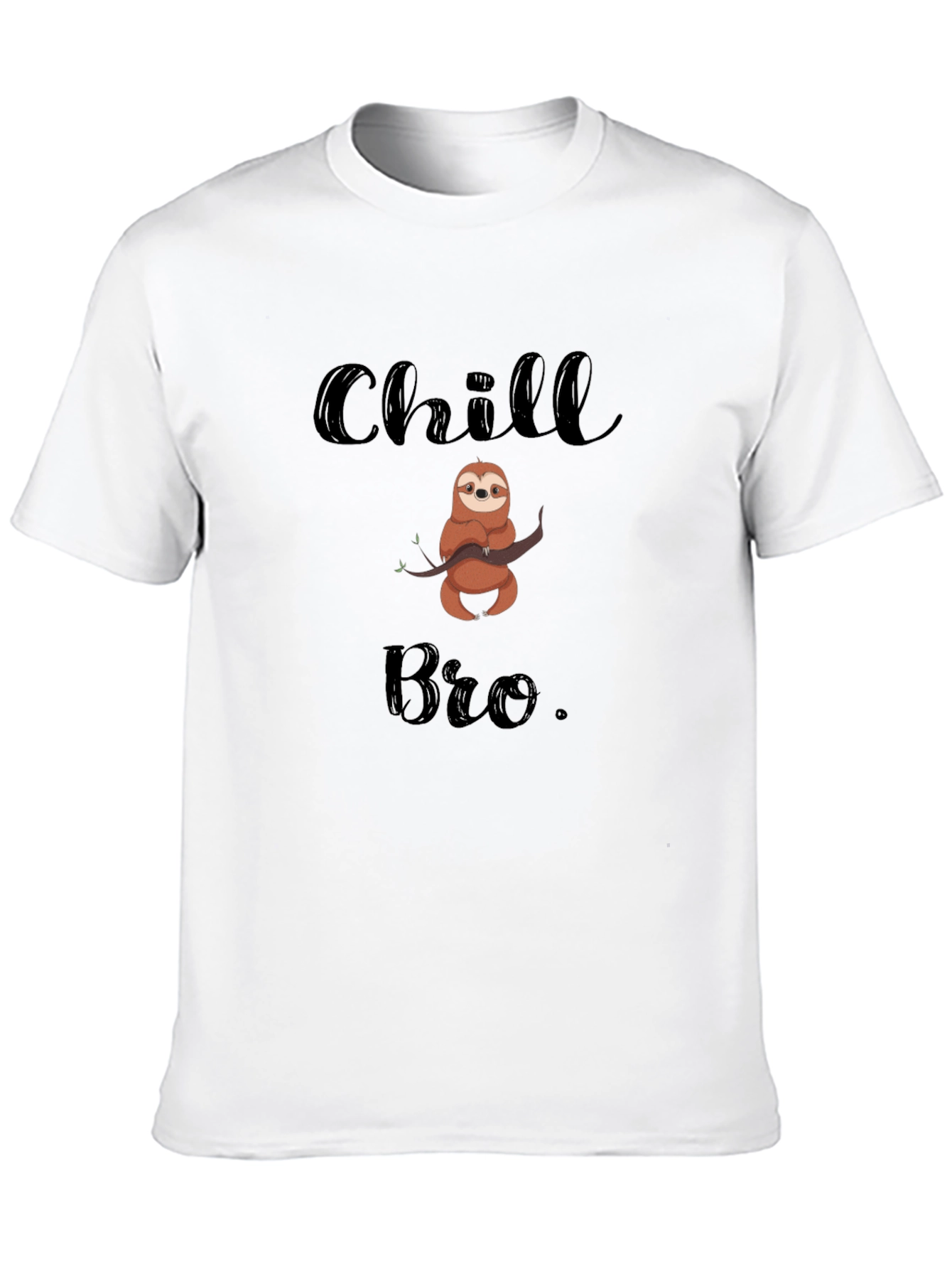 Chill Bro Sloth Graphic Tee