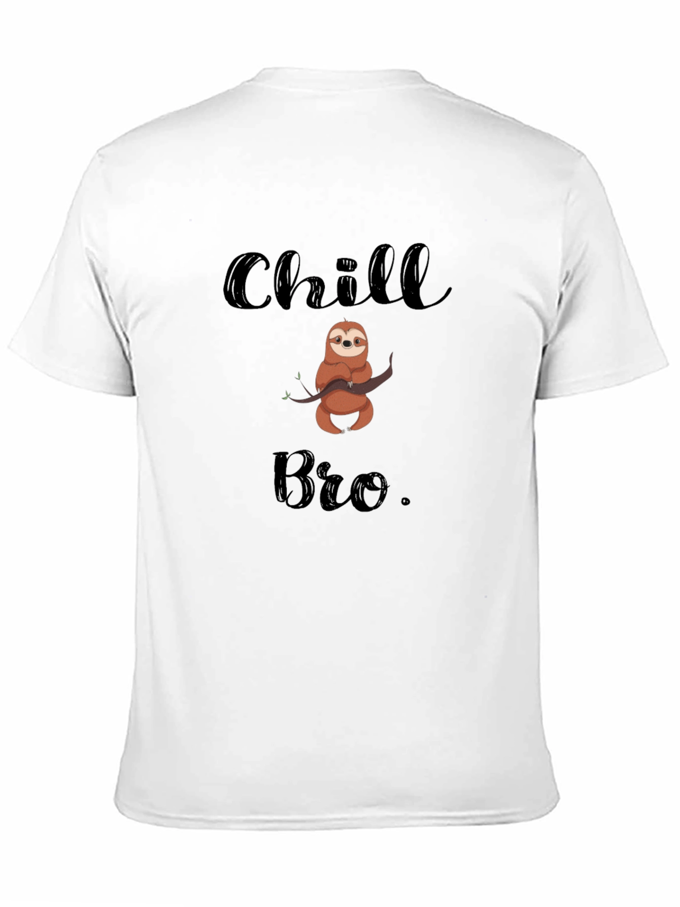 Chill Bro Sloth Graphic Tee
