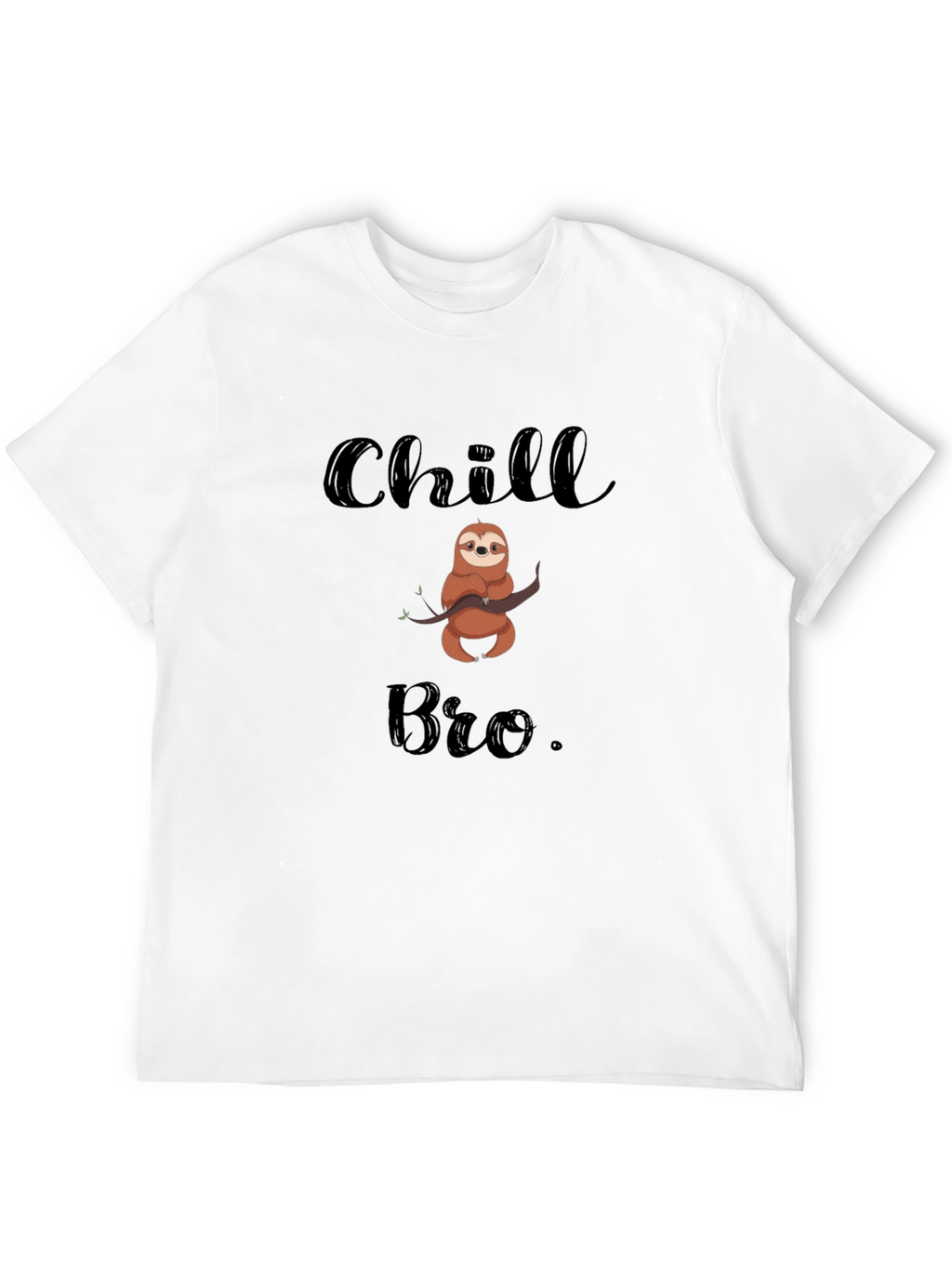 Chill Bro Sloth Graphic Tee
