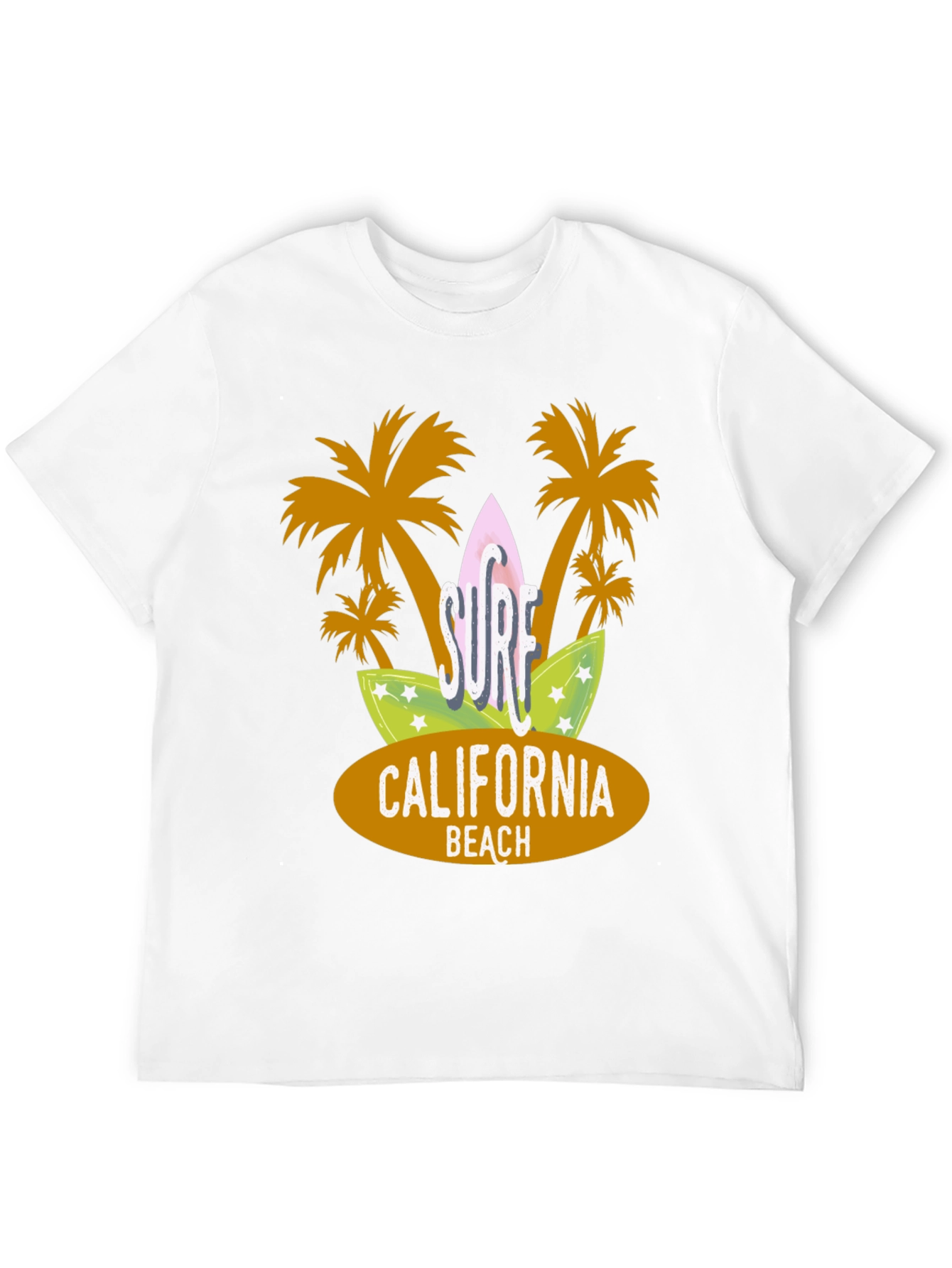Surf California Beach Graphic Tee