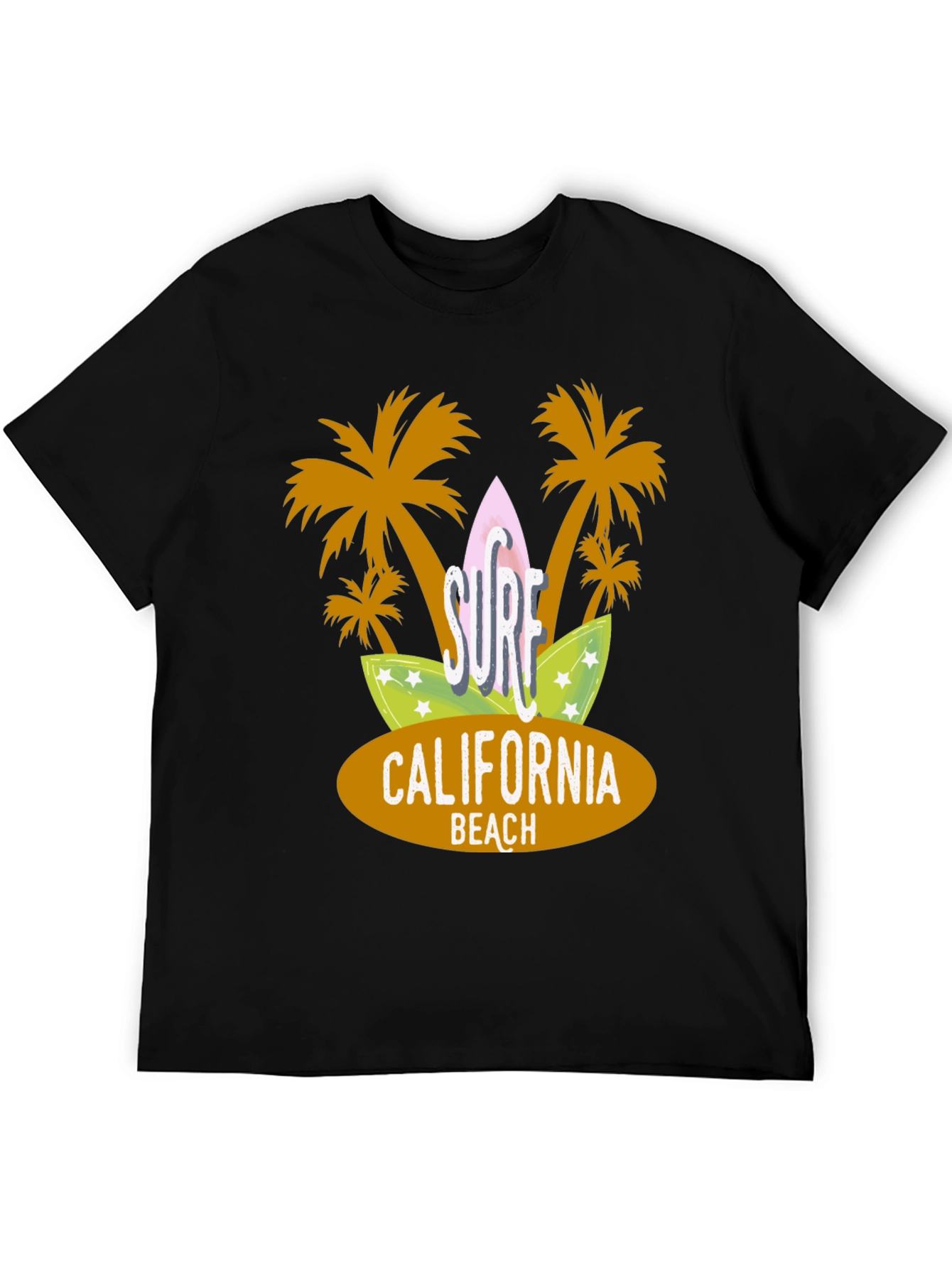 Surf California Beach Graphic Tee