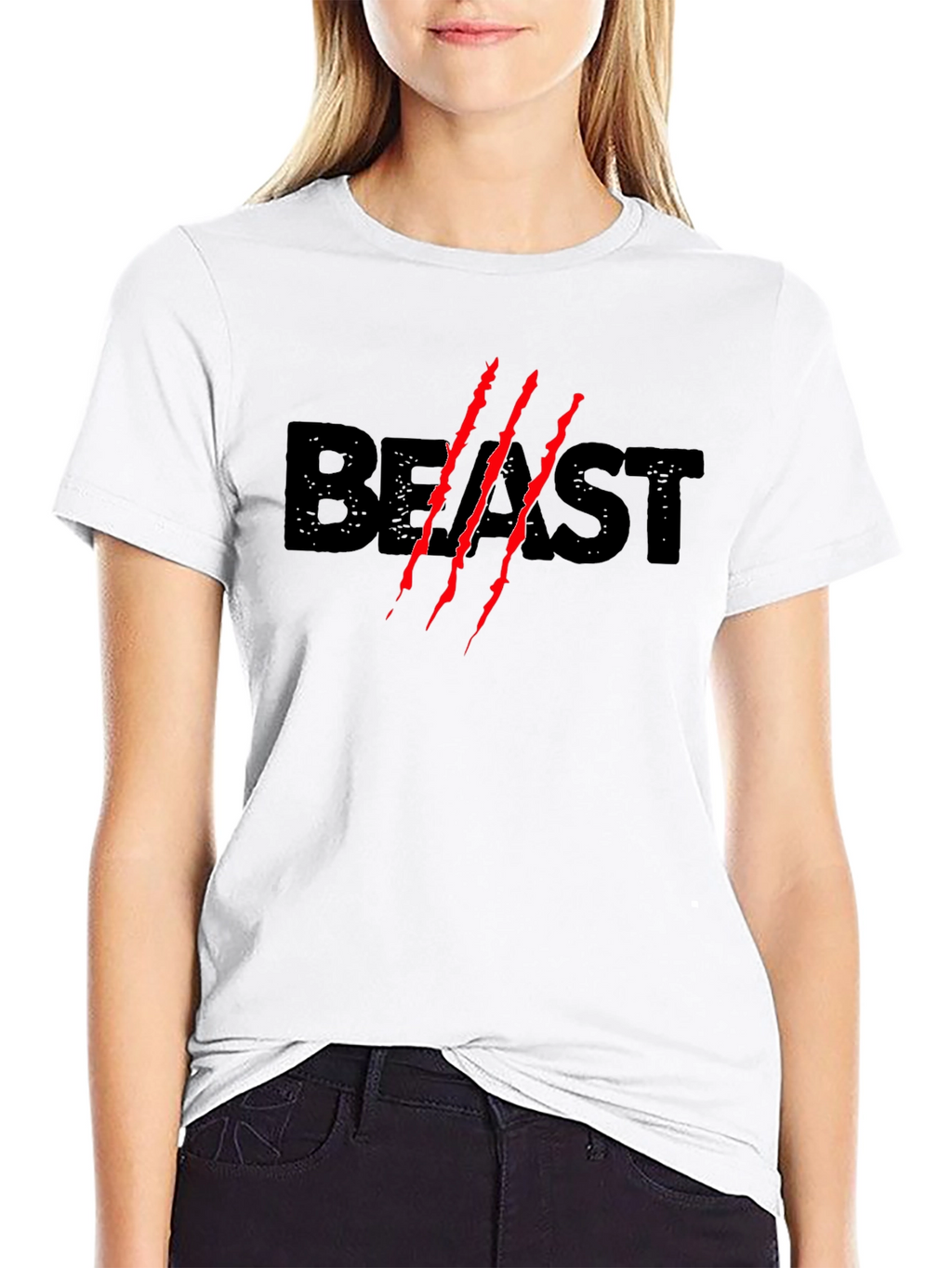 Beast Mode Claw Graphic Tee - Black T-Shirt