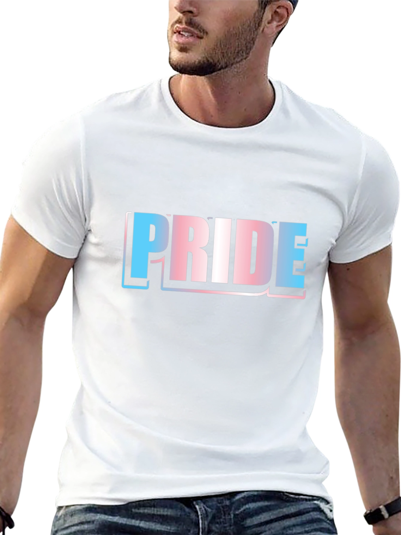 Trans Pride T-Shirt - LGBTQ+ Supporter Apparel