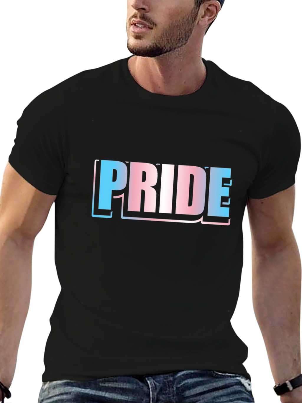 Trans Pride T-Shirt - LGBTQ+ Supporter Apparel