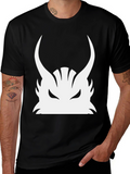 Horned Beast Graphic Tee - Black
