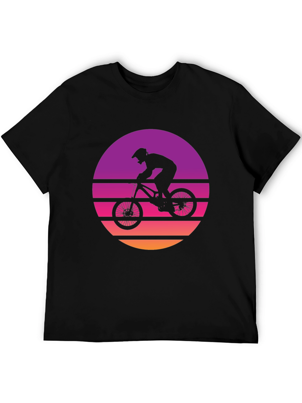 Retro Mountain Biker Graphic Tee