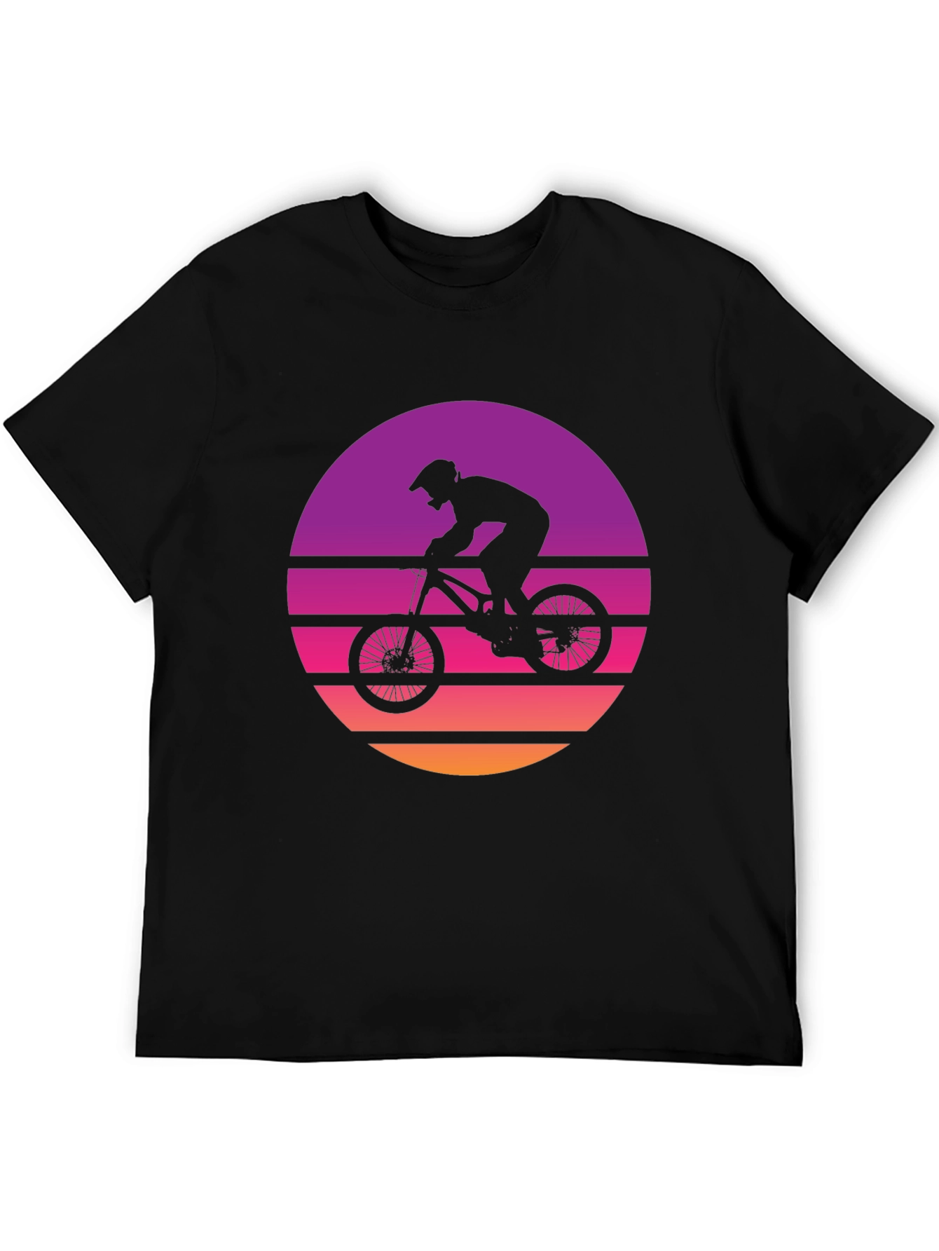 Retro Mountain Biker Graphic Tee
