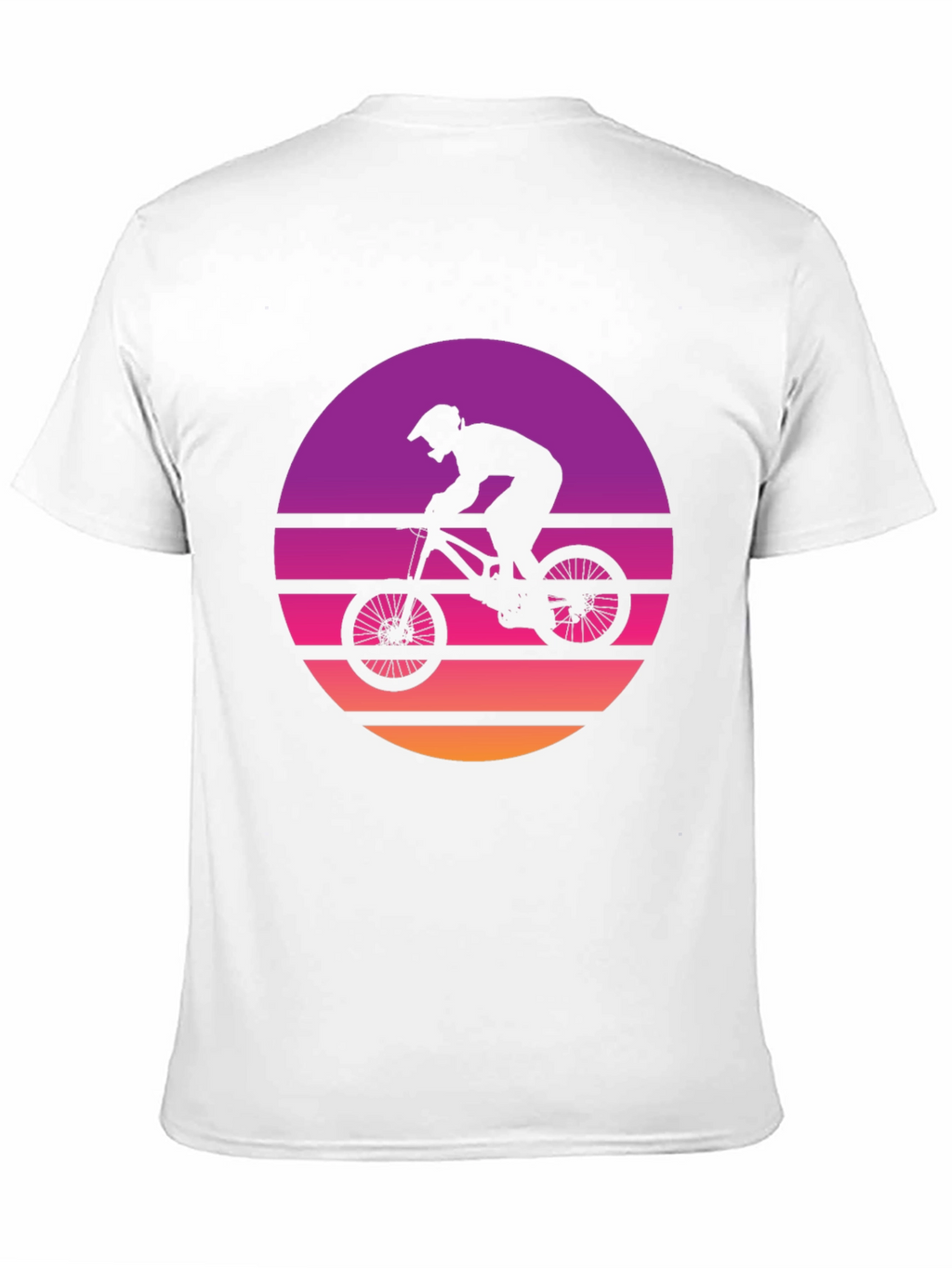 Retro Mountain Biker Graphic Tee