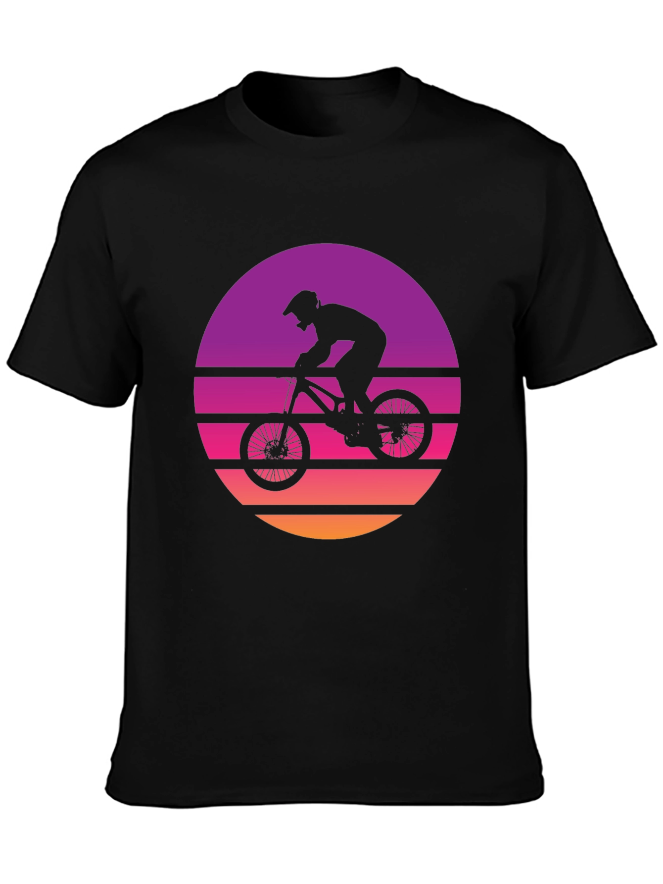 Retro Mountain Biker Graphic Tee