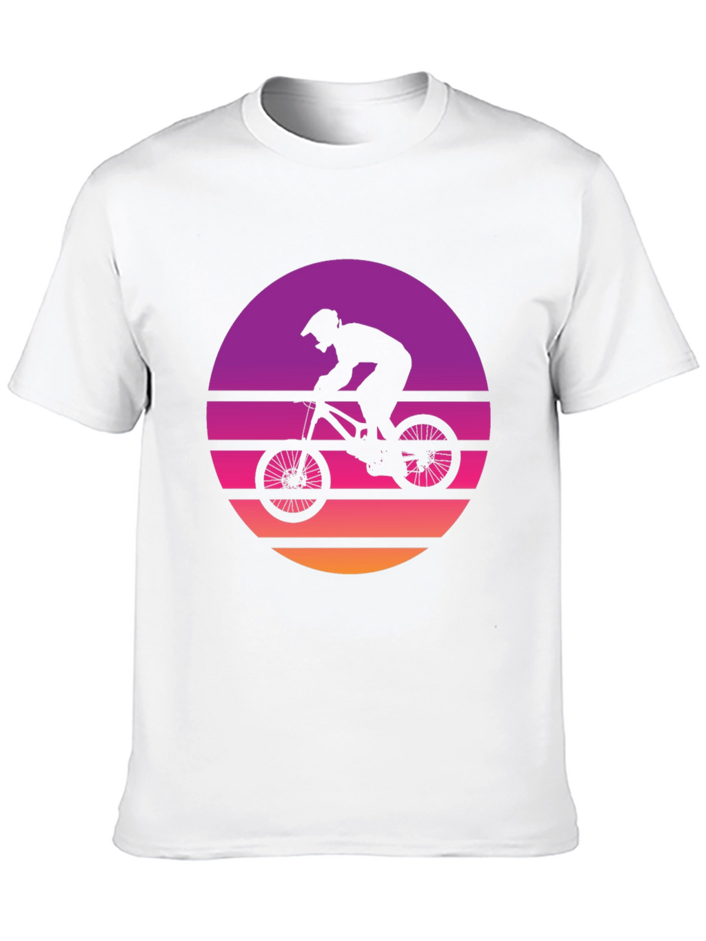 Retro Mountain Biker Graphic Tee