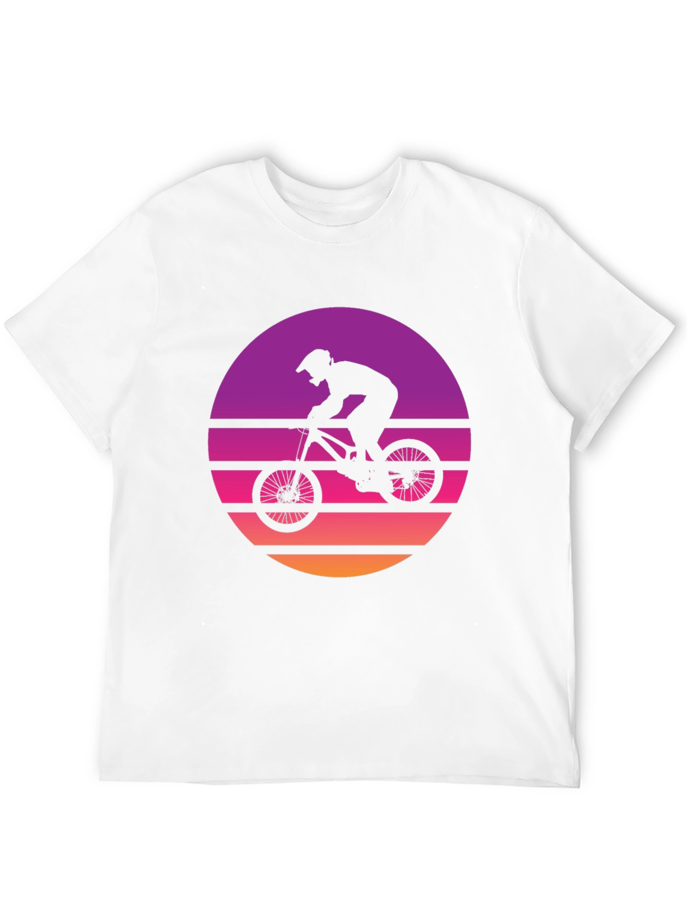 Retro Mountain Biker Graphic Tee