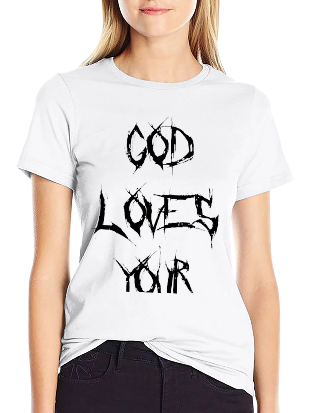 God Loves You Graphic T-Shirt