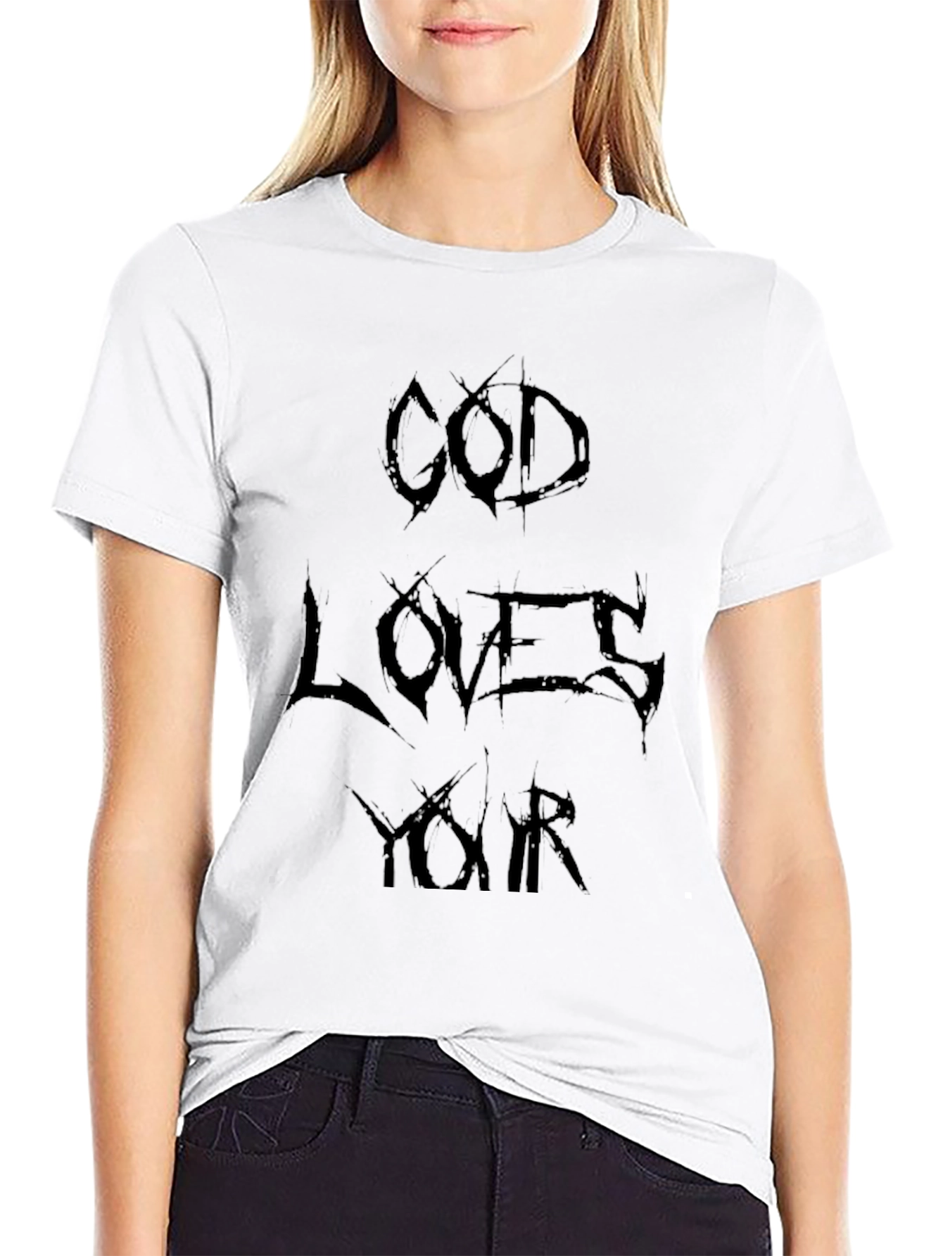 God Loves You Graphic T-Shirt