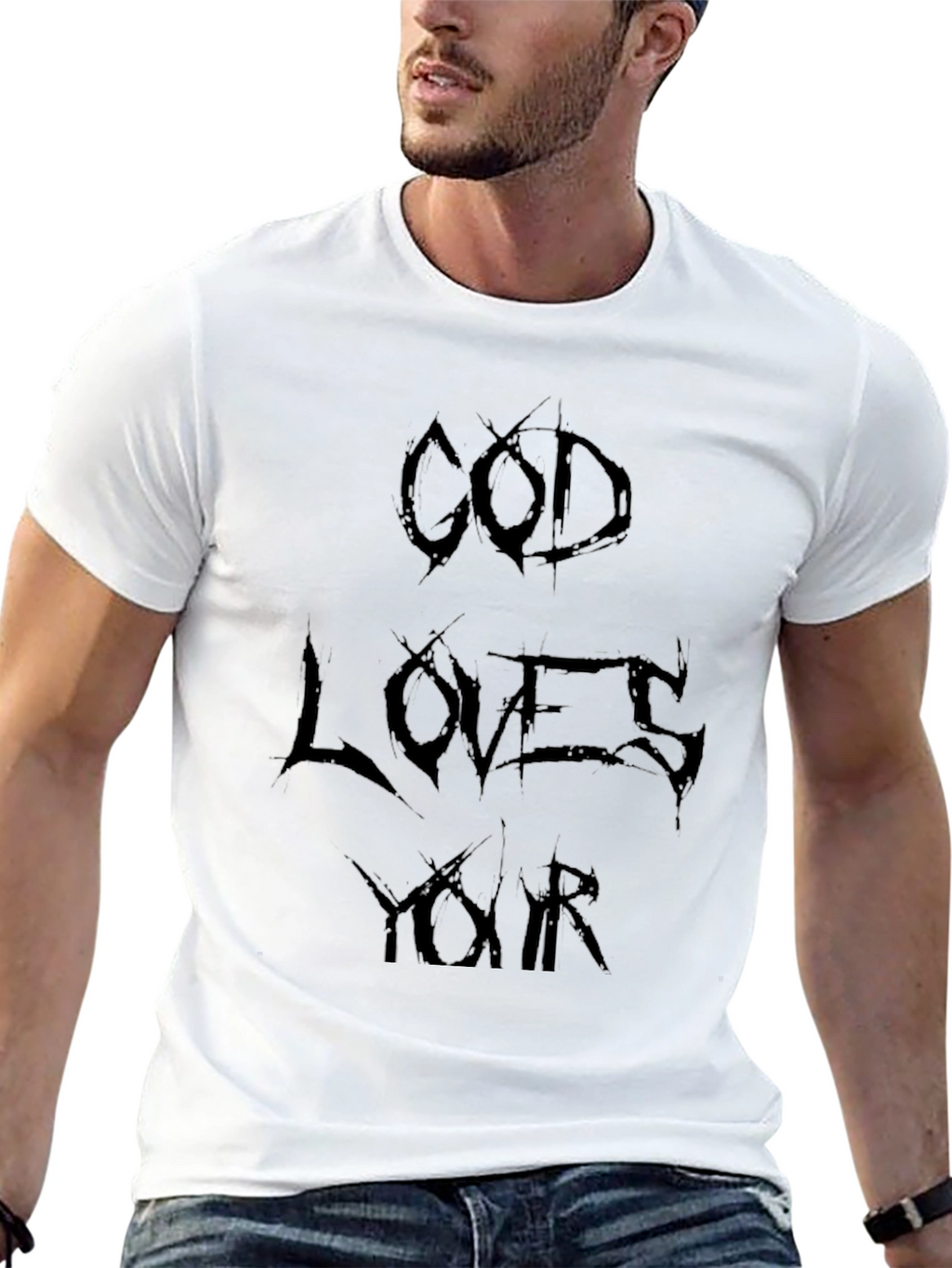 God Loves You Graphic T-Shirt