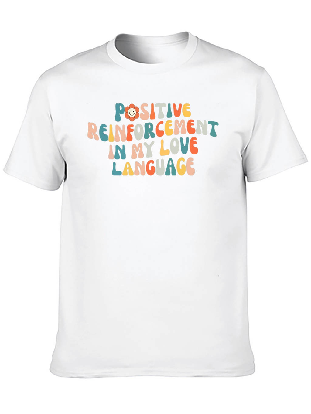 Positive Reinforcement Love Language Black T-Shirt