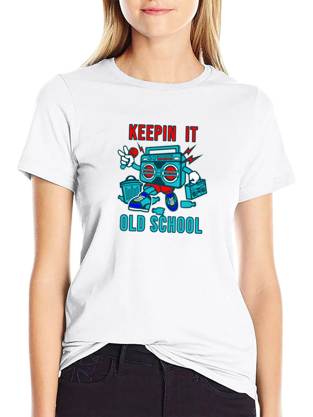 Keepin It Old School Graphic T-Shirt