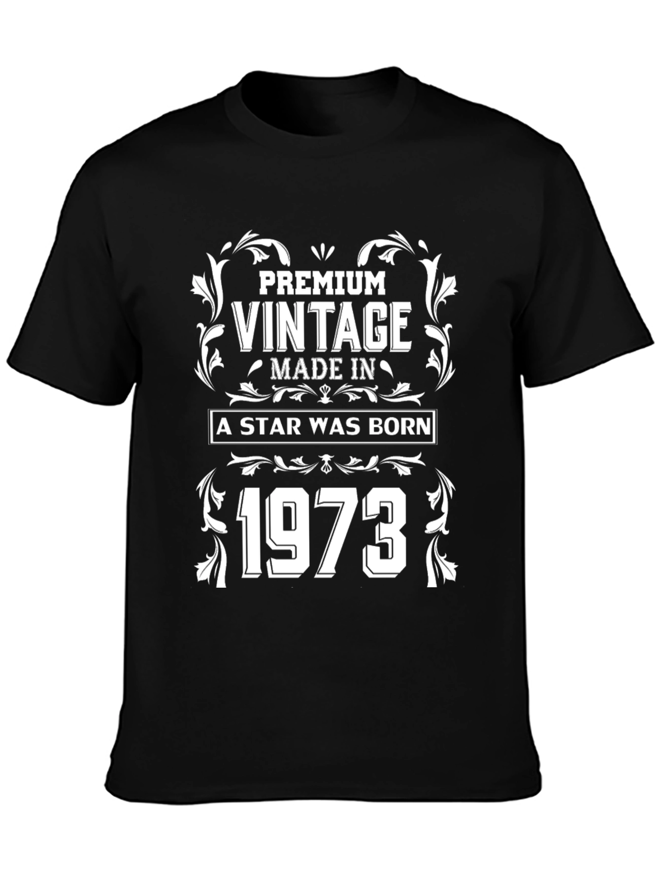 Premium Vintage 1973 Birthday T-Shirt