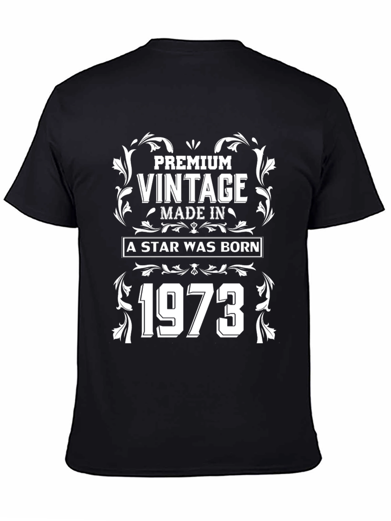 Premium Vintage 1973 Birthday T-Shirt