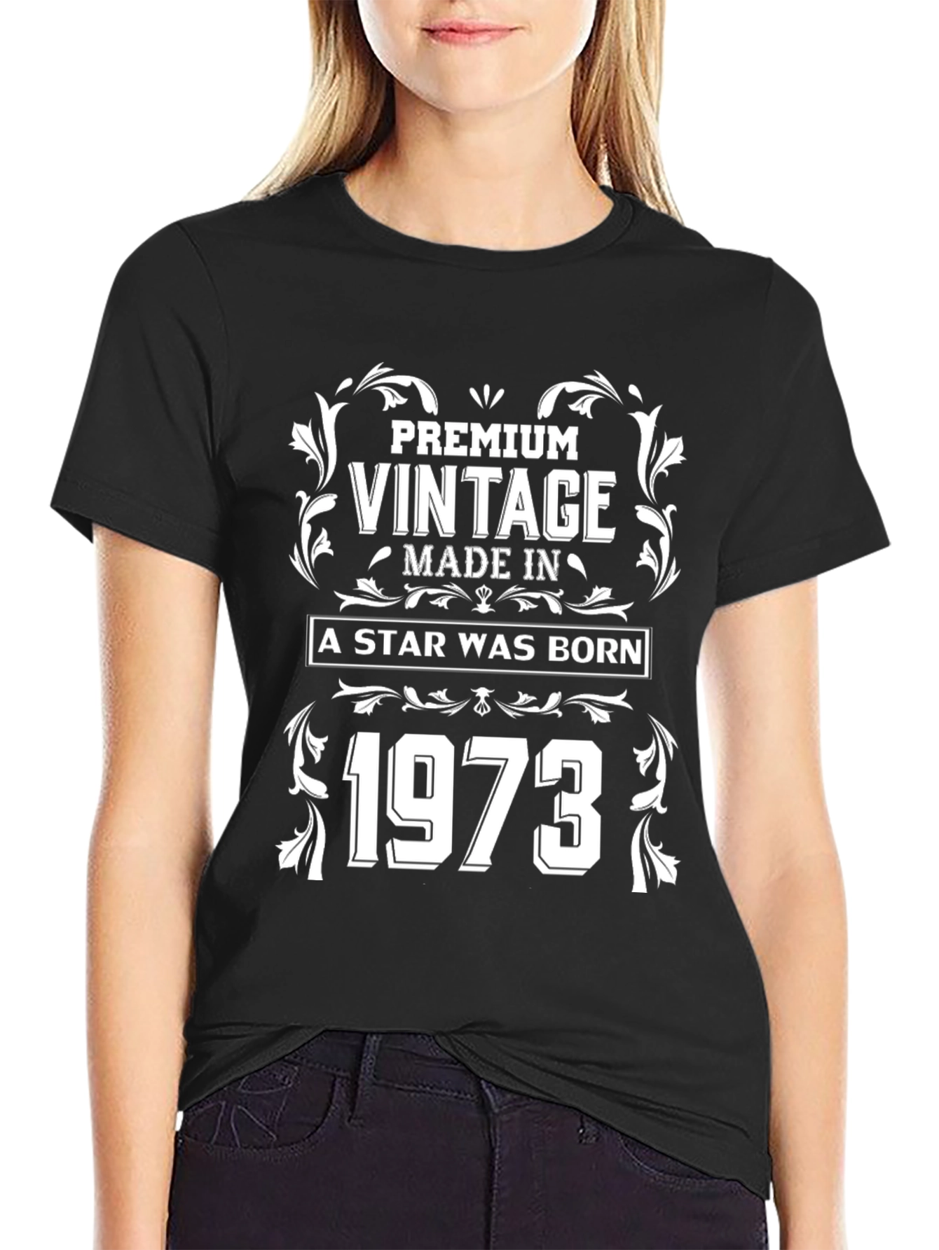 Premium Vintage 1973 Birthday T-Shirt