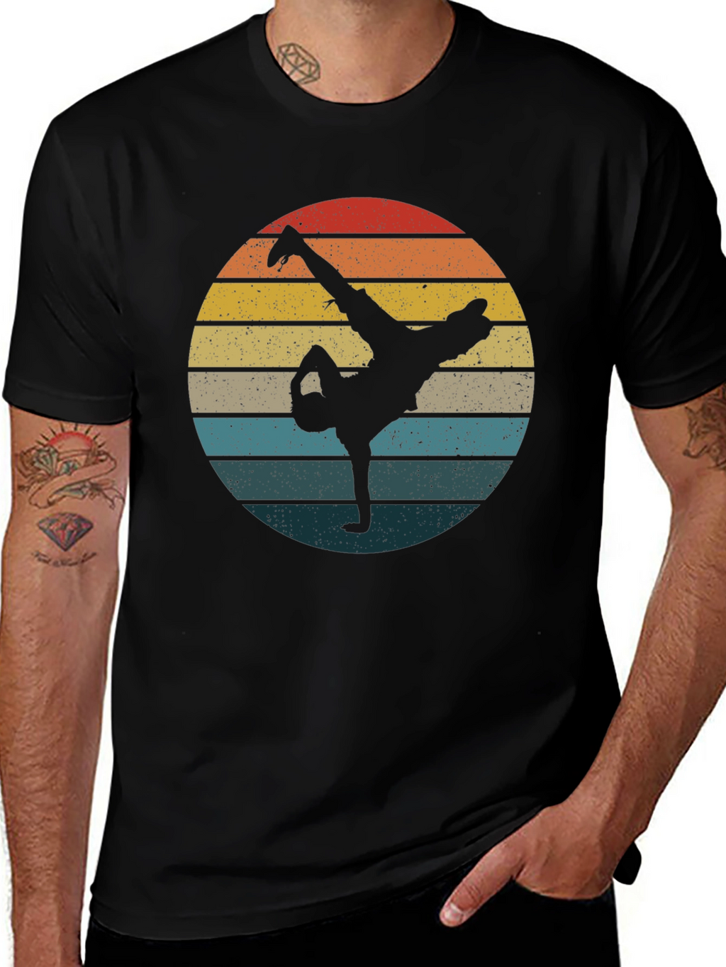 Retro Breakdance Graphic Tee