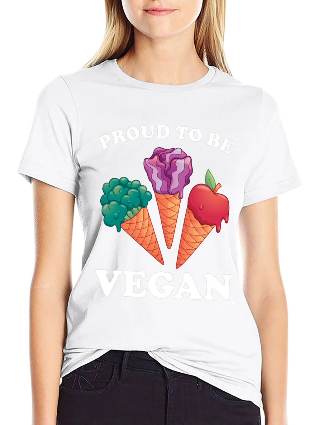Proud Vegan Graphic T-Shirt