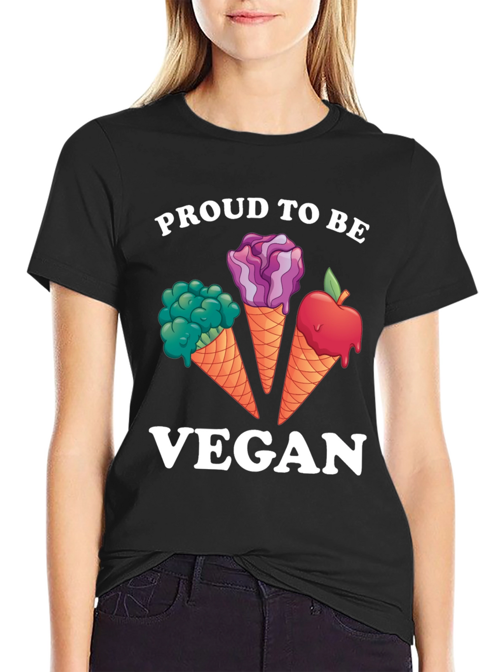 Proud Vegan Graphic T-Shirt