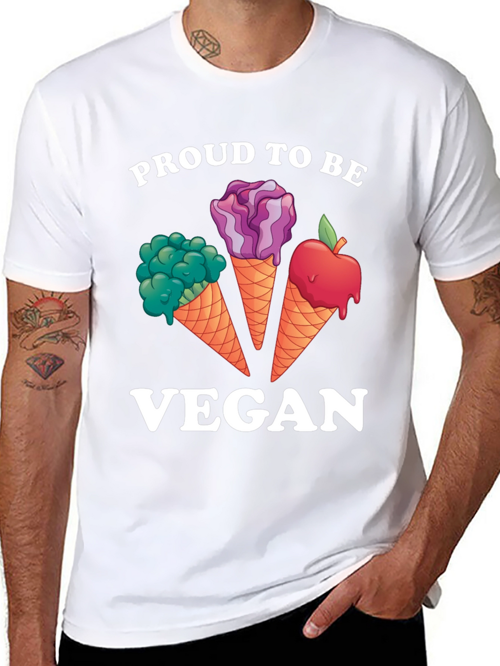Proud Vegan Graphic T-Shirt