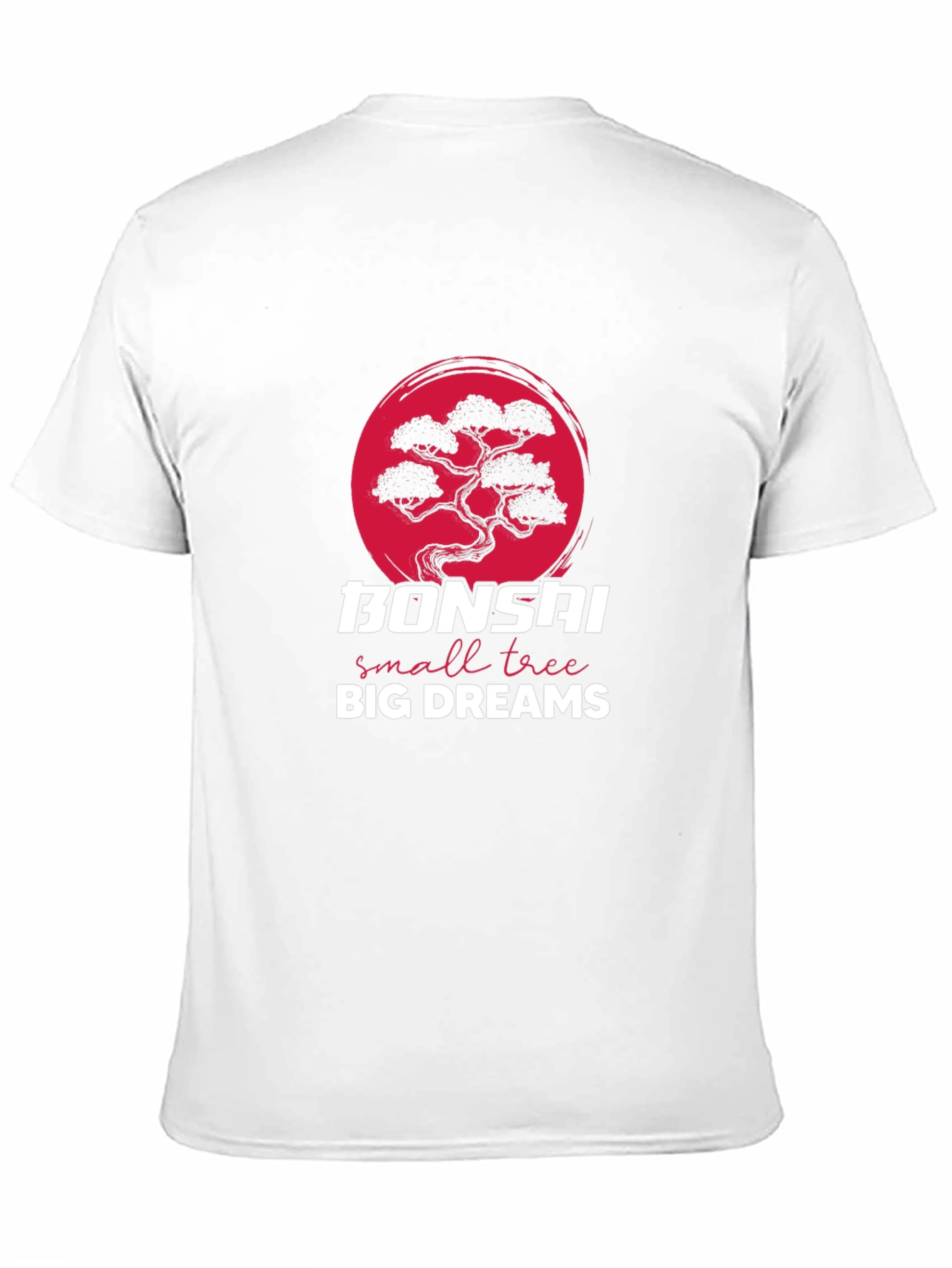 Bonsai Tree Graphic T-Shirt - Small Tree Big Dreams