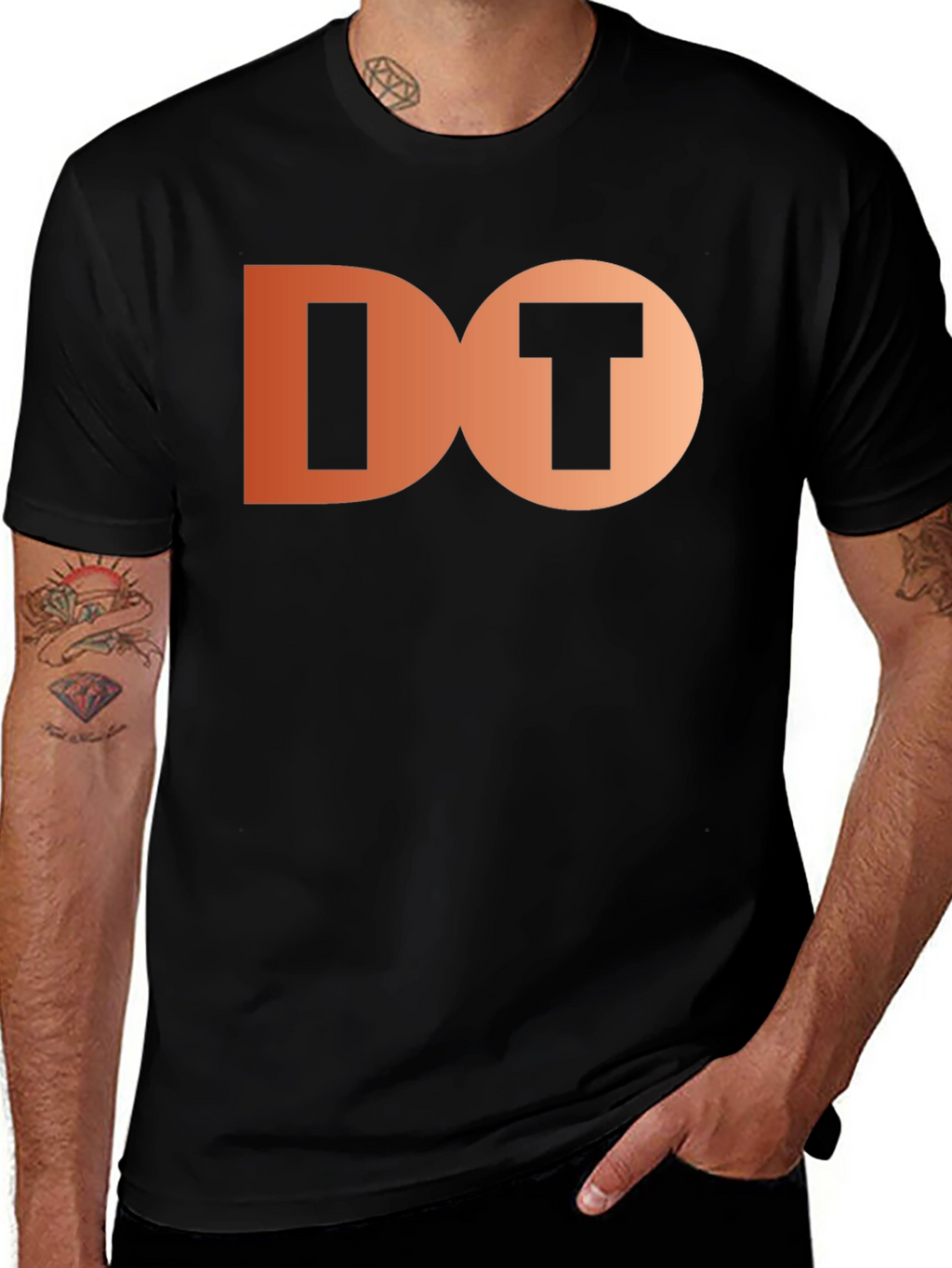 Motivational Do It Graphic Tee - Black