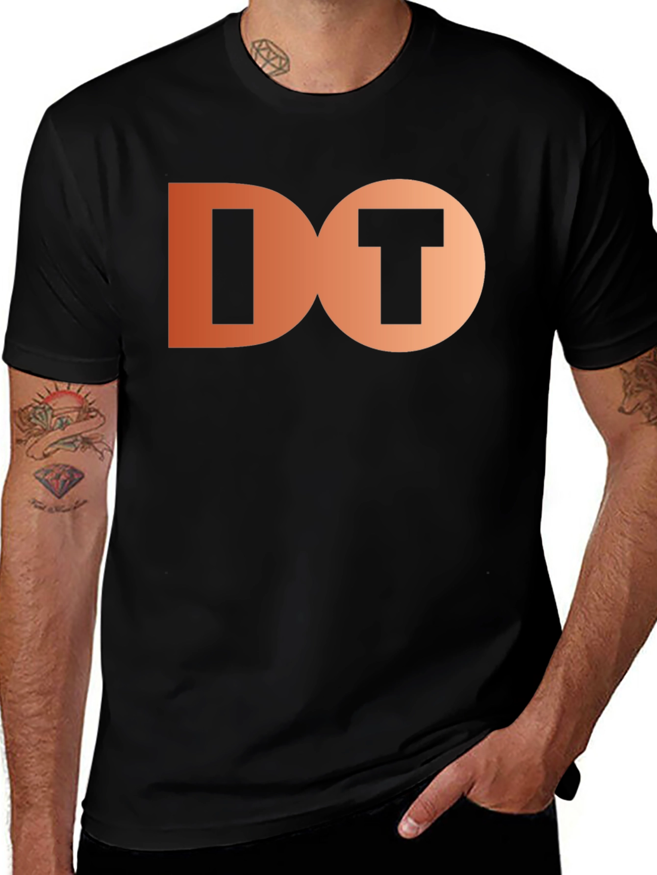 Motivational Do It Graphic Tee - Black