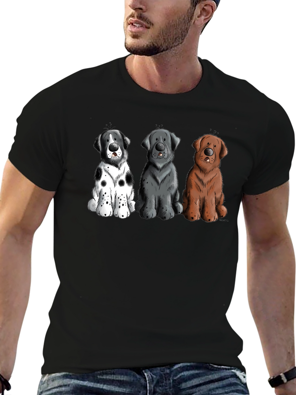 Dog Breed Cartoon T-Shirt