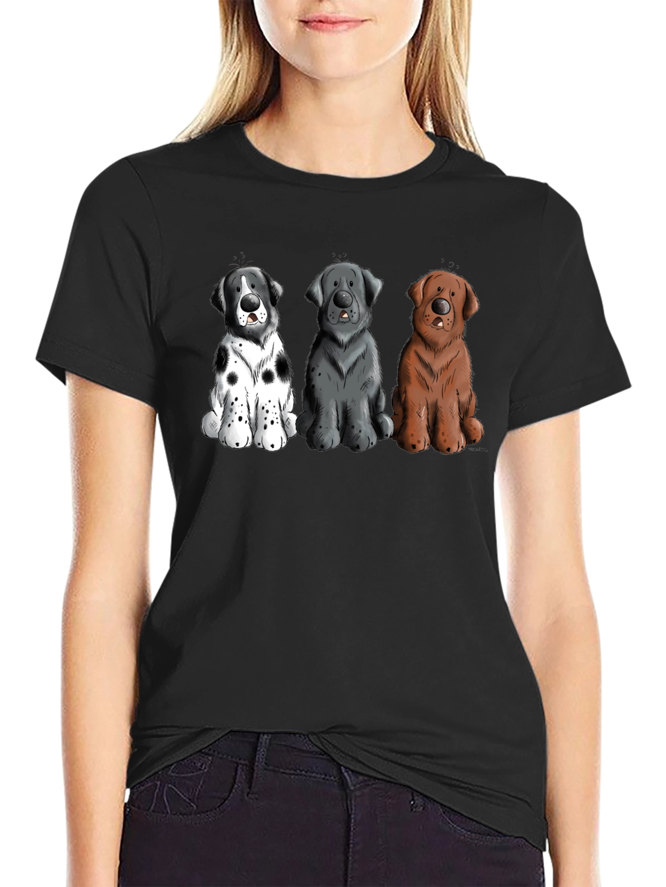 Dog Breed Cartoon T-Shirt