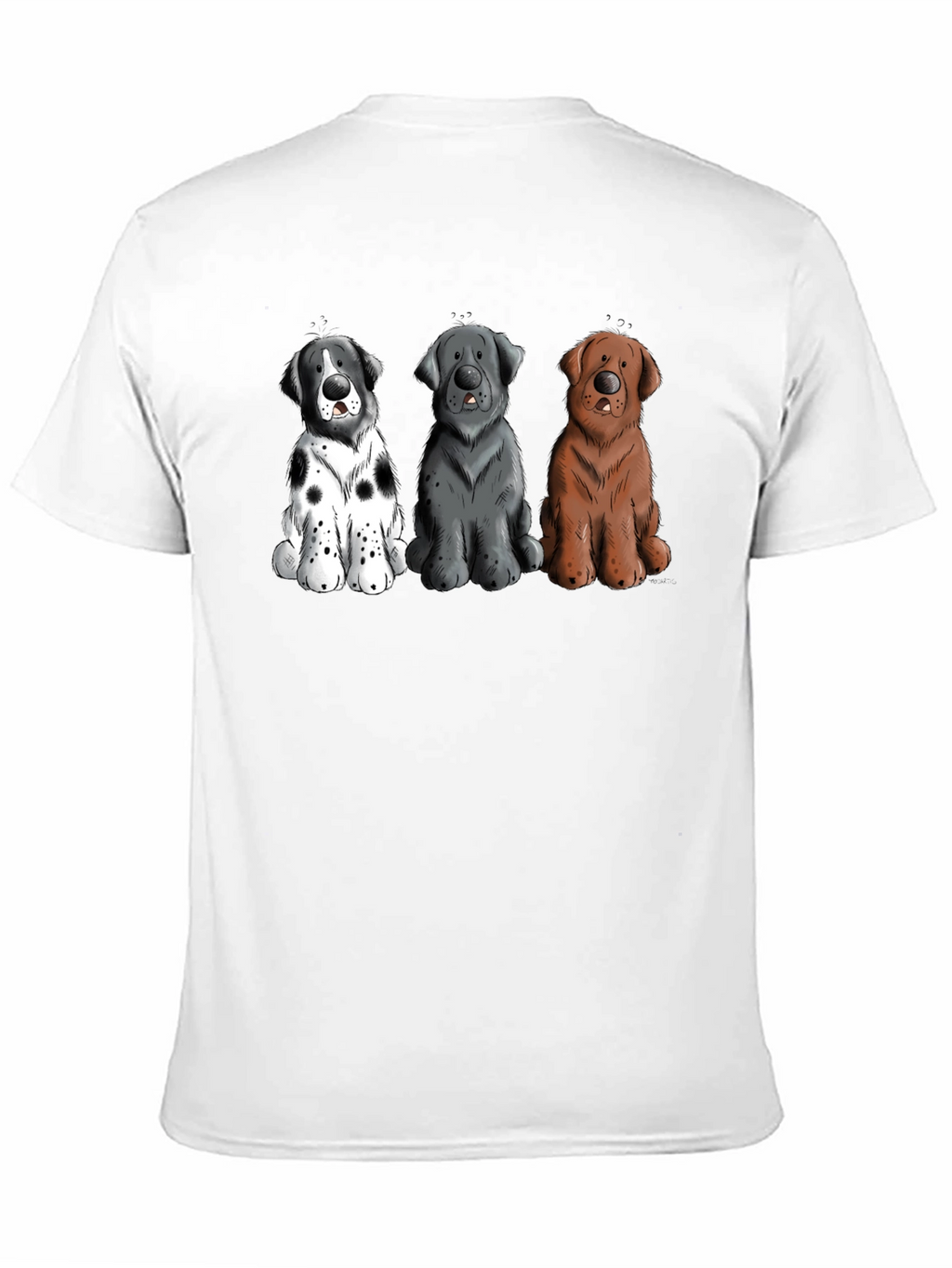 Dog Breed Cartoon T-Shirt