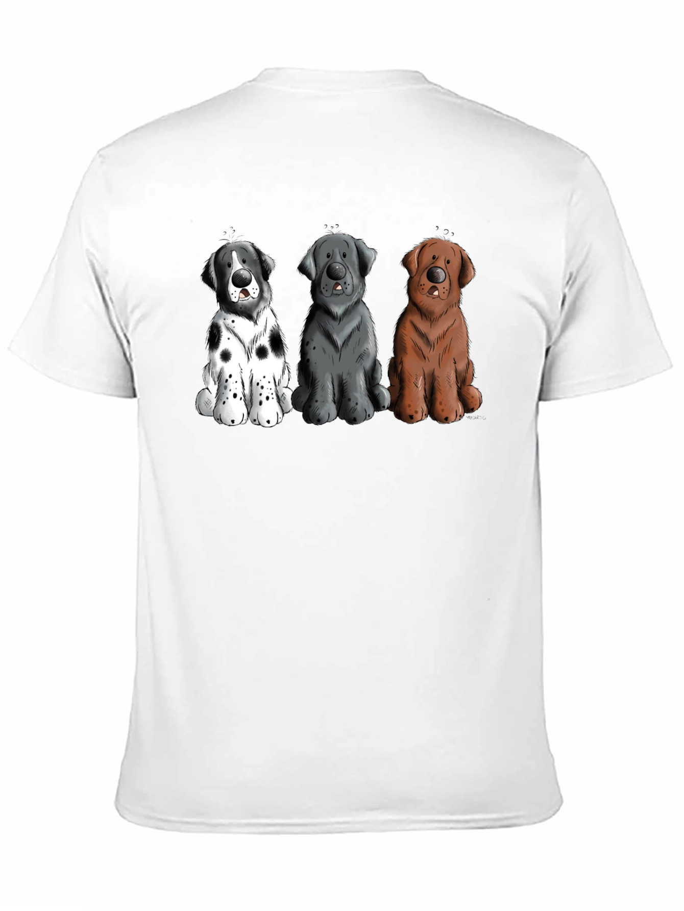 Dog Breed Cartoon T-Shirt