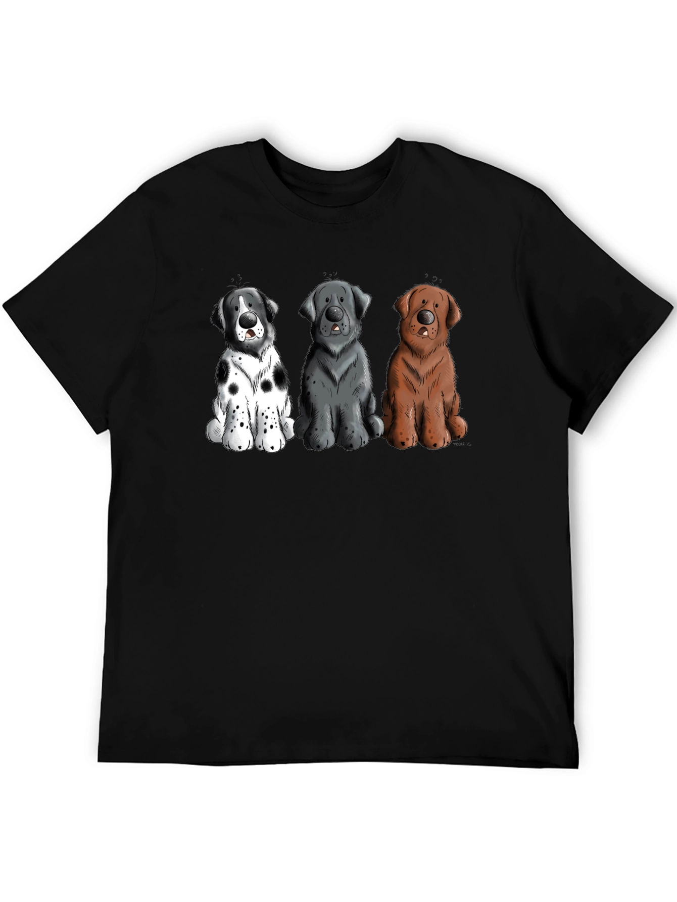 Dog Breed Cartoon T-Shirt