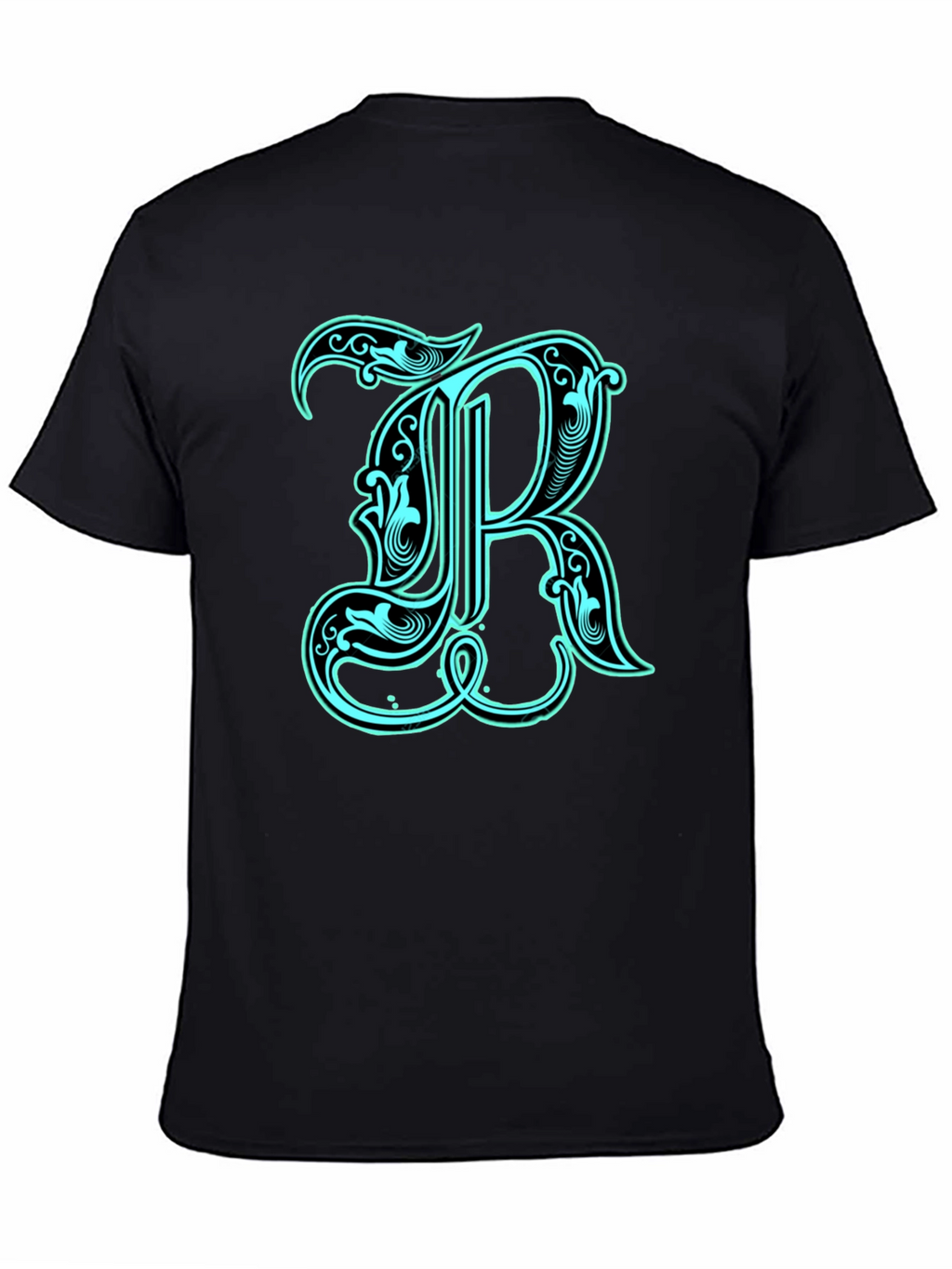 Letter R Graphic Tee - Stylish and Unique