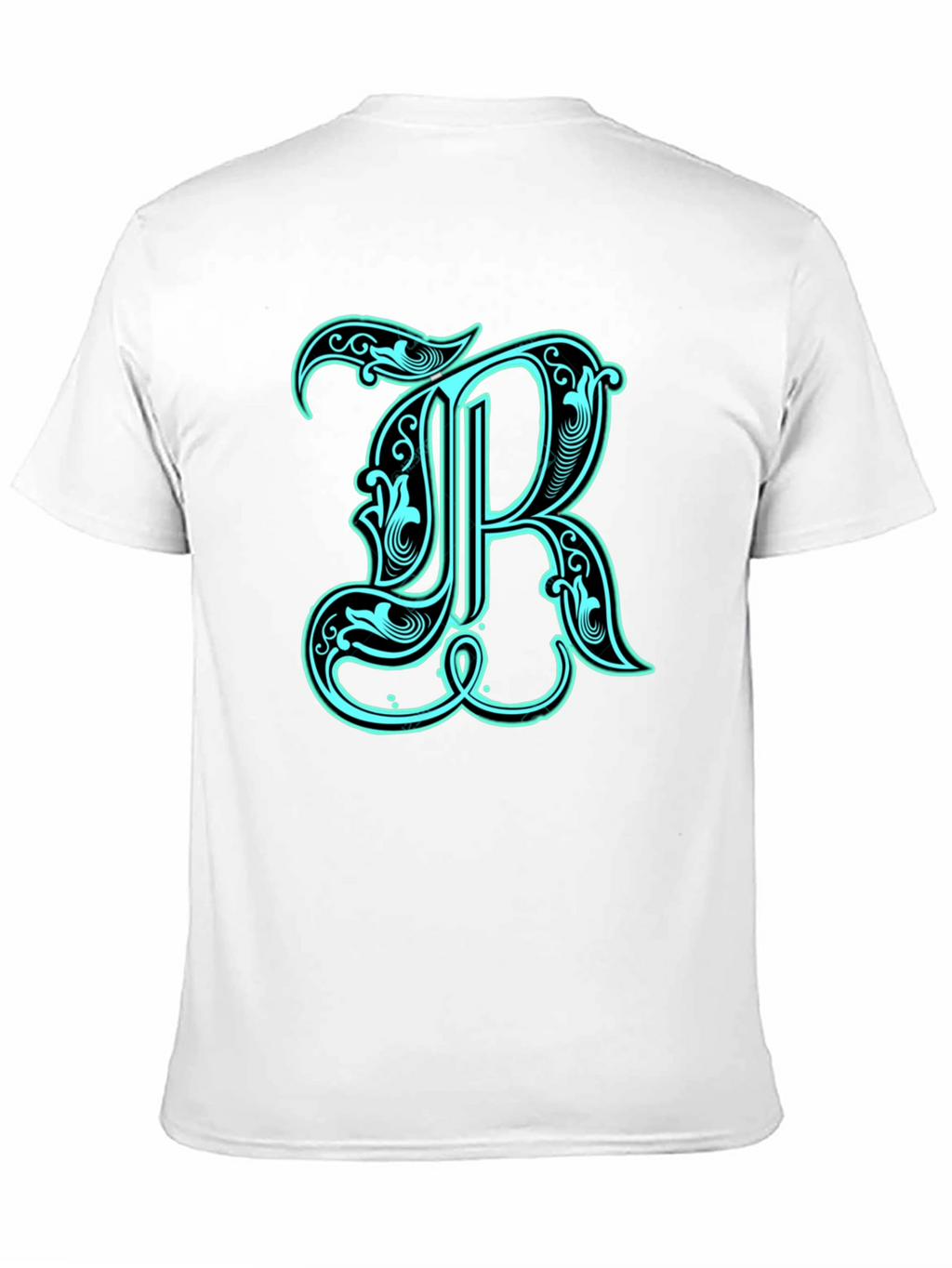 Letter R Graphic Tee - Stylish and Unique
