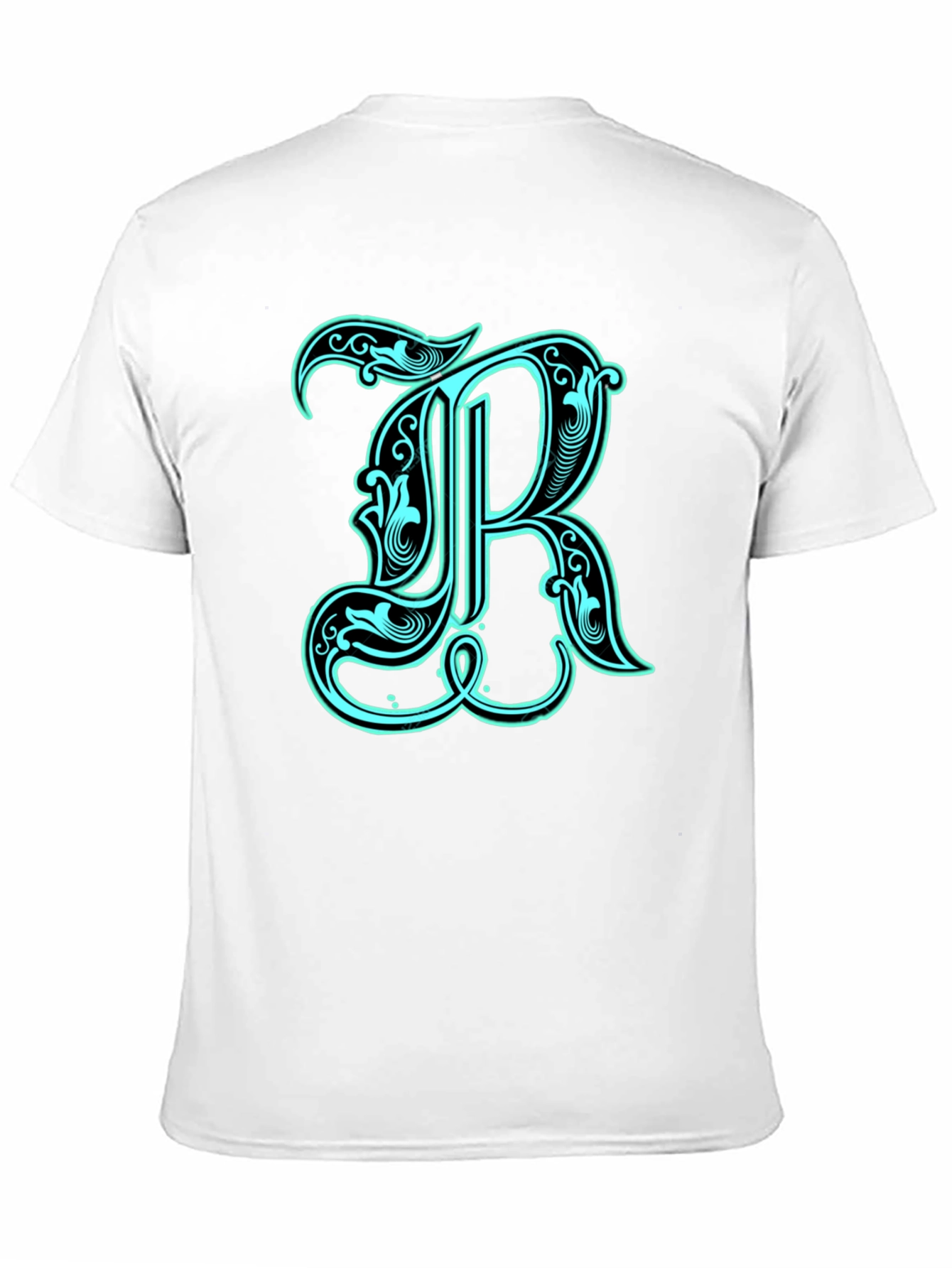 Letter R Graphic Tee - Stylish and Unique