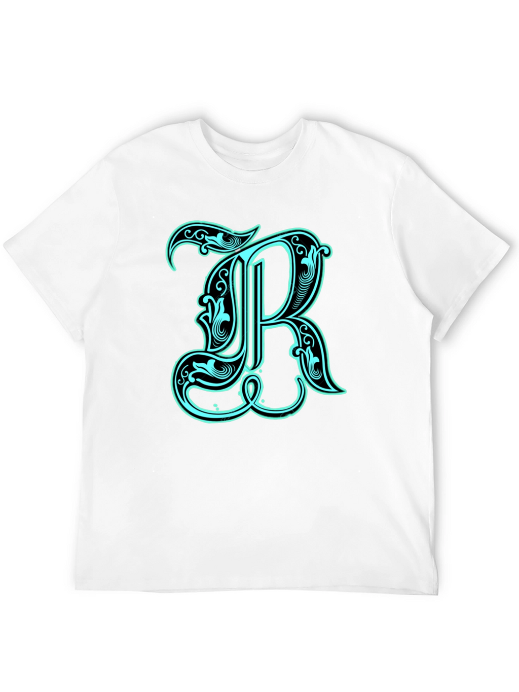 Letter R Graphic Tee - Stylish and Unique