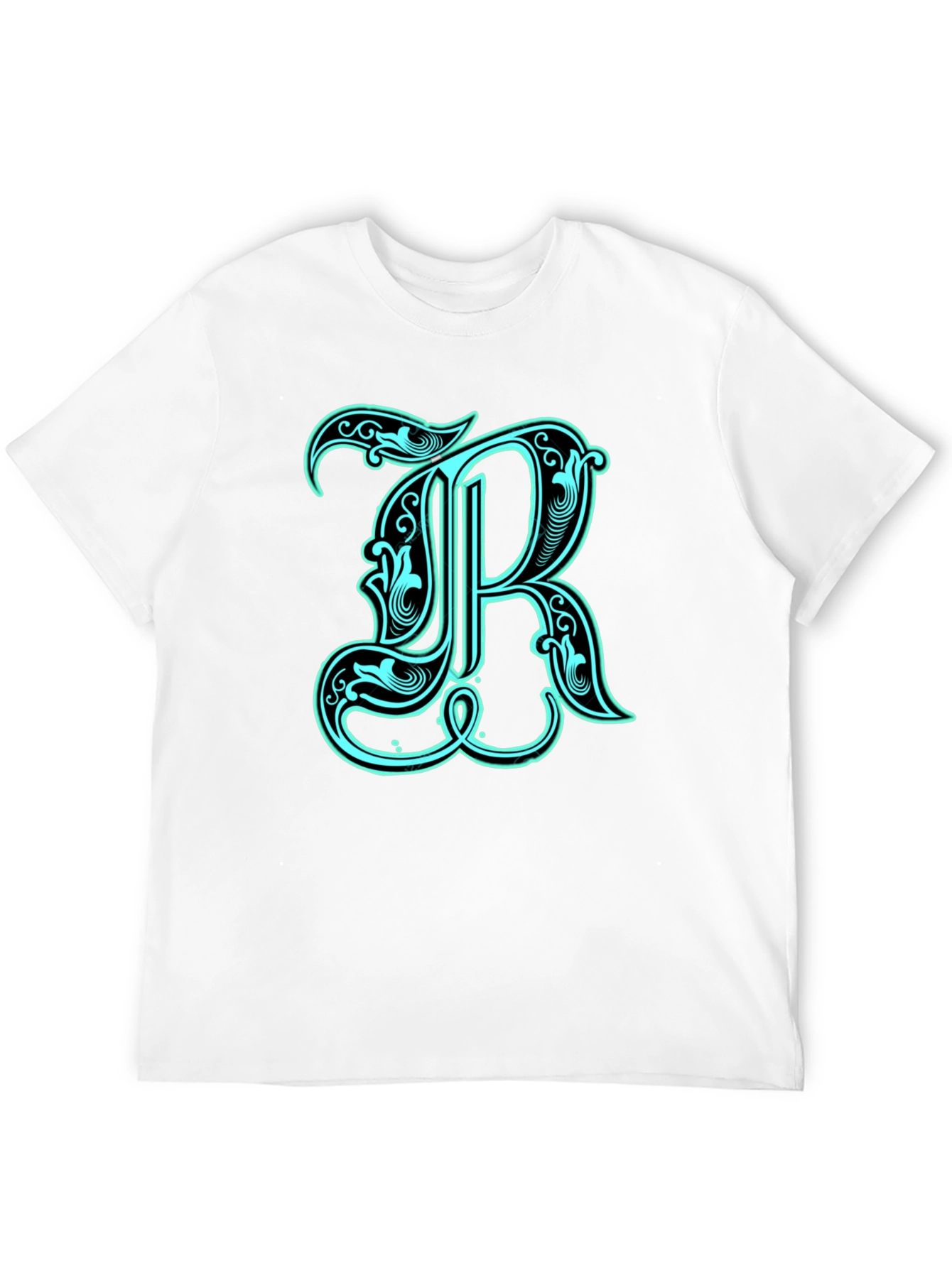 Letter R Graphic Tee - Stylish and Unique