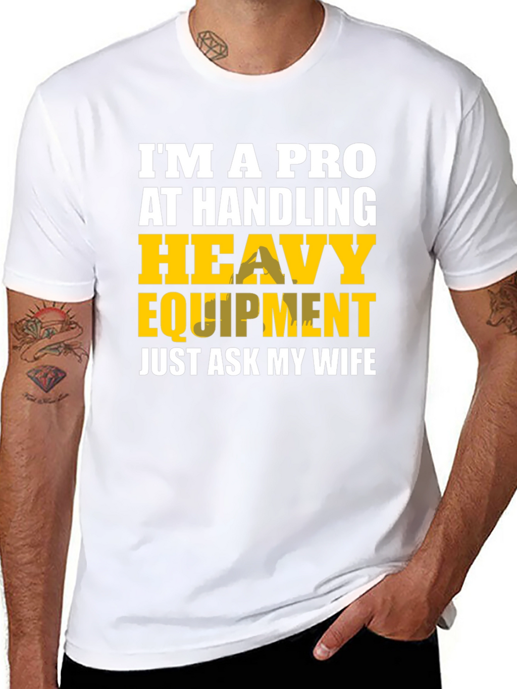 Heavy Equipment Pro Funny T-Shirt