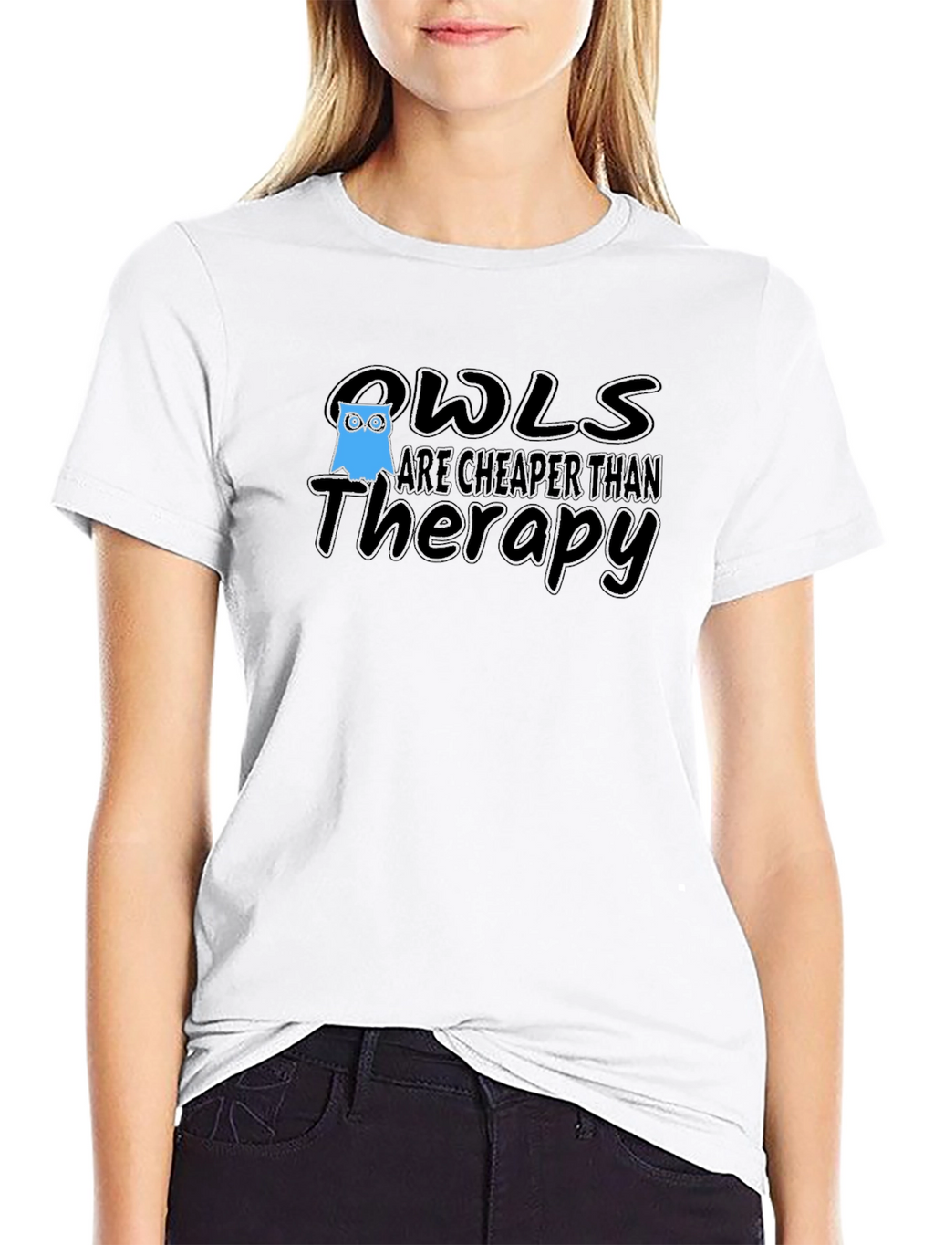 Owls are Cheaper Than Therapy T-Shirt