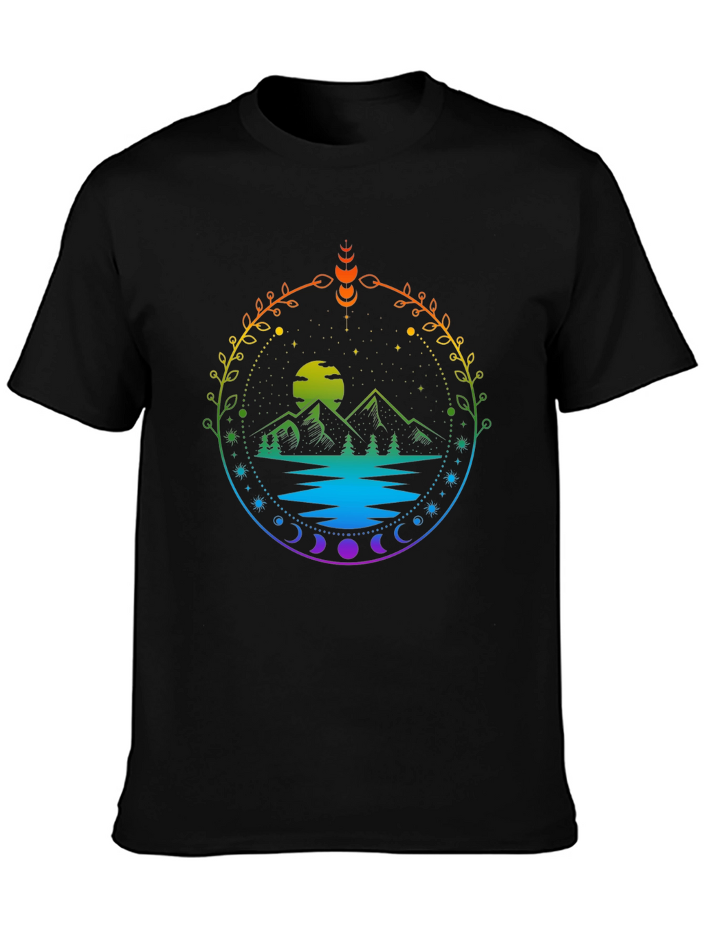 Nature Scene Graphic T-Shirt